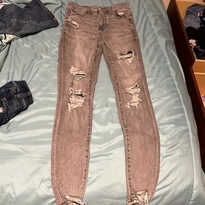 size 2 high rise skinny jeans